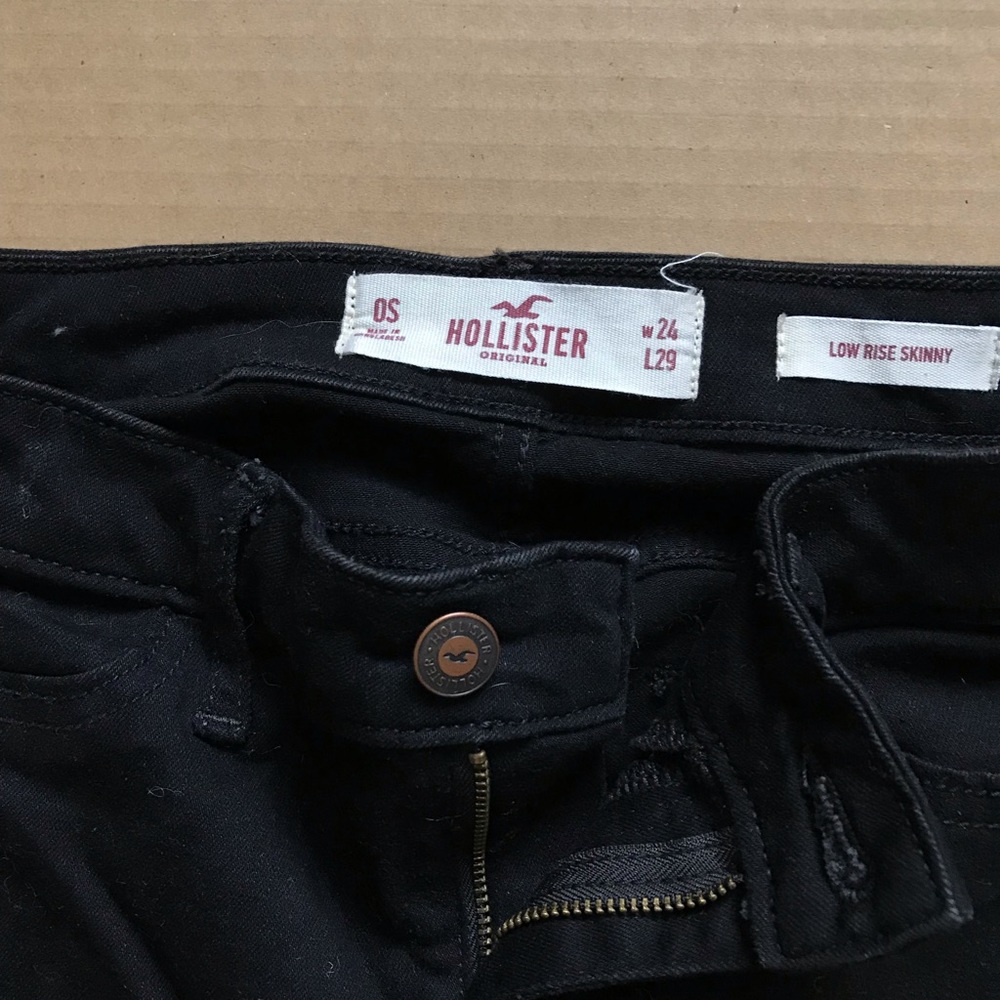 New Black Hollister Jeans